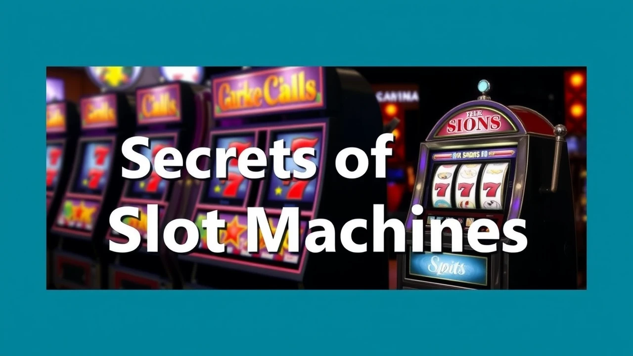 Unveiling the Secrets of Slot Machines: A Deep Dive into the World of Spinning Reels